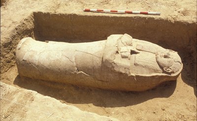 Anthropoid sarcophagus by Phoenician
